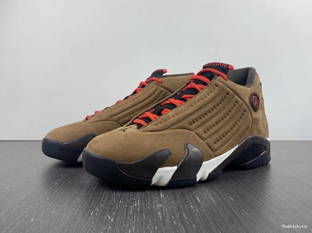One Kick Winterized Archaeo 4189 DO9406- Retro 14 QuickDry Brown Jordan 1014
